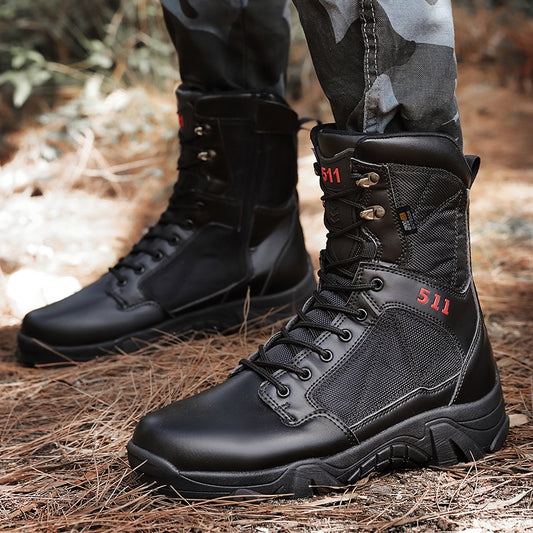 Waterproof Retro All-match Martin Boots