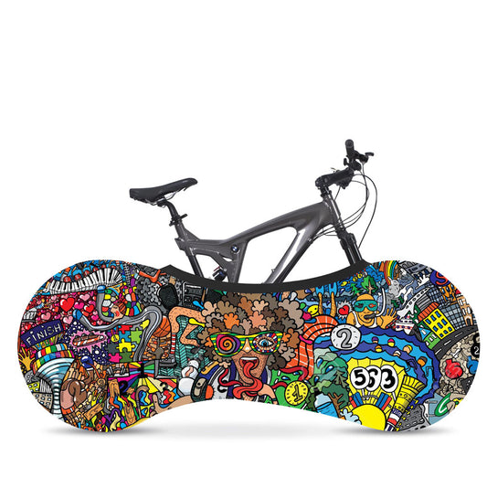 Bicycle dust cover wheel cover