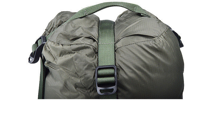 Outdoor camping sleeping bag compression bag