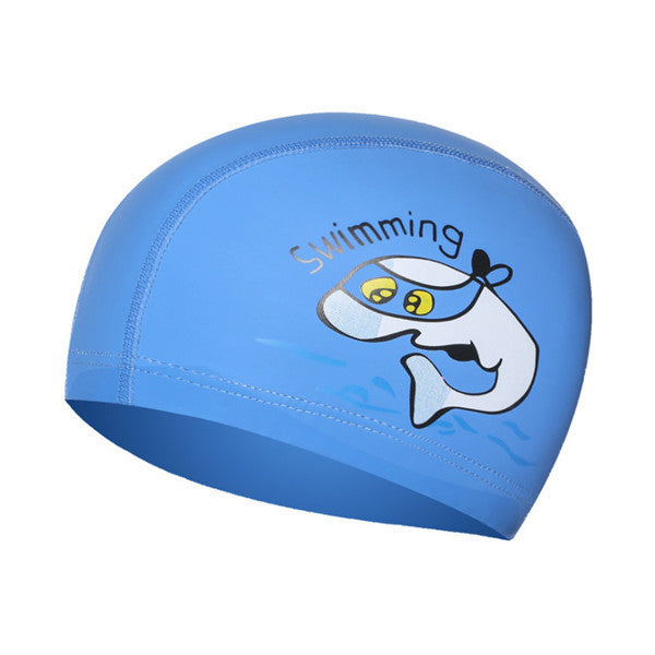 Cartoon cap for swimming