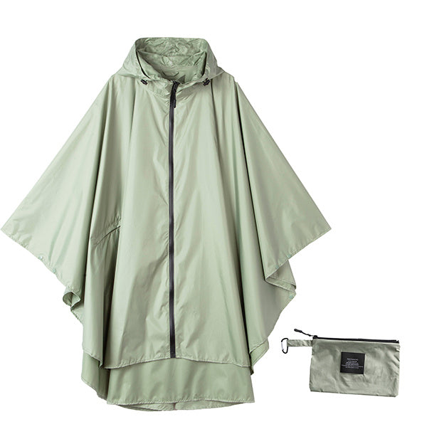 Hiking windbreaker raincoat poncho