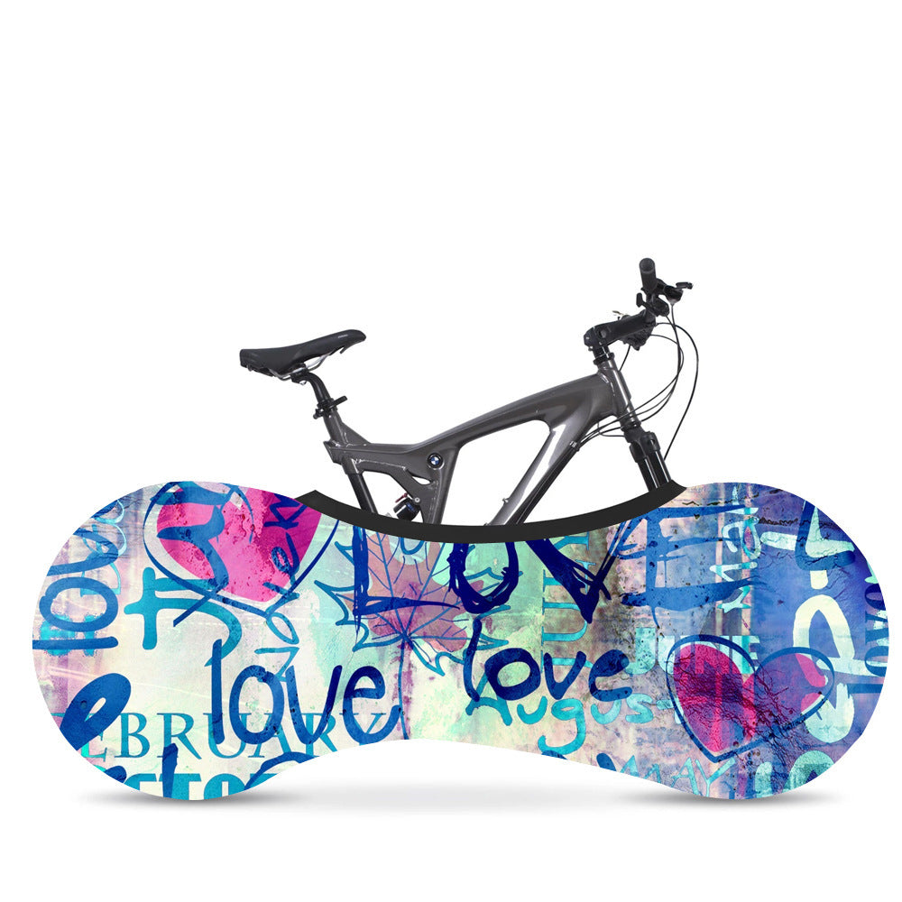 Bicycle dust cover wheel cover