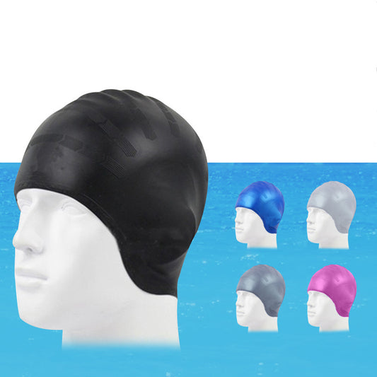 Adults Swimming Caps Men Women Long Hair Waterproof