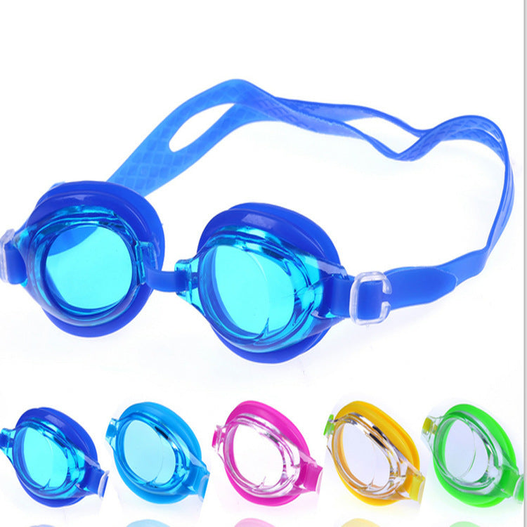 Color Kids Anti-Fog Waterproof HD Comfortable Swimming Goggles