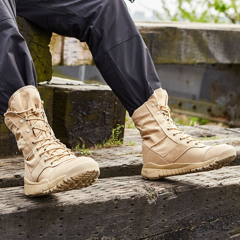 Summer Yulong Combat Boots Outdoor Climbing Boots Tactical Desert Boots